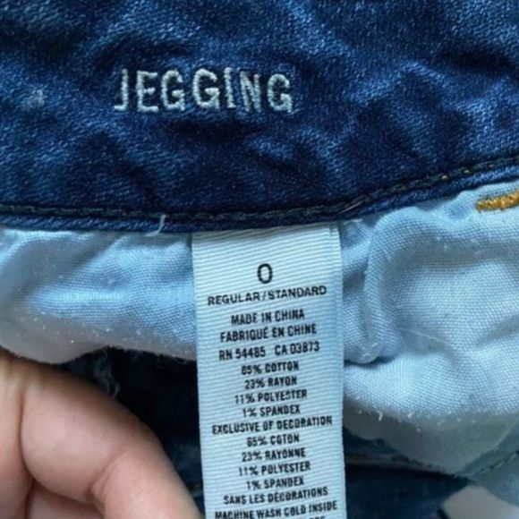 American Eagle Acid Wash Skinny Ankle Zip Jegging Jeans - Picture 5 of 7